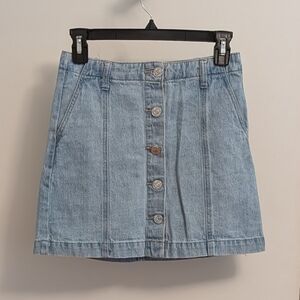 Forever 21 Light Blue Denim Skirt